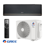 Инверторен климатик Gree Airy GWH24AVEXF-K6DNA1A - черен
